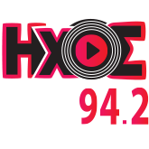 ΗΧΟΣ FM  94.2 Μουσικός ραδιοφωνικός σταθμός στο Ρέθυμνο Λογότυπο